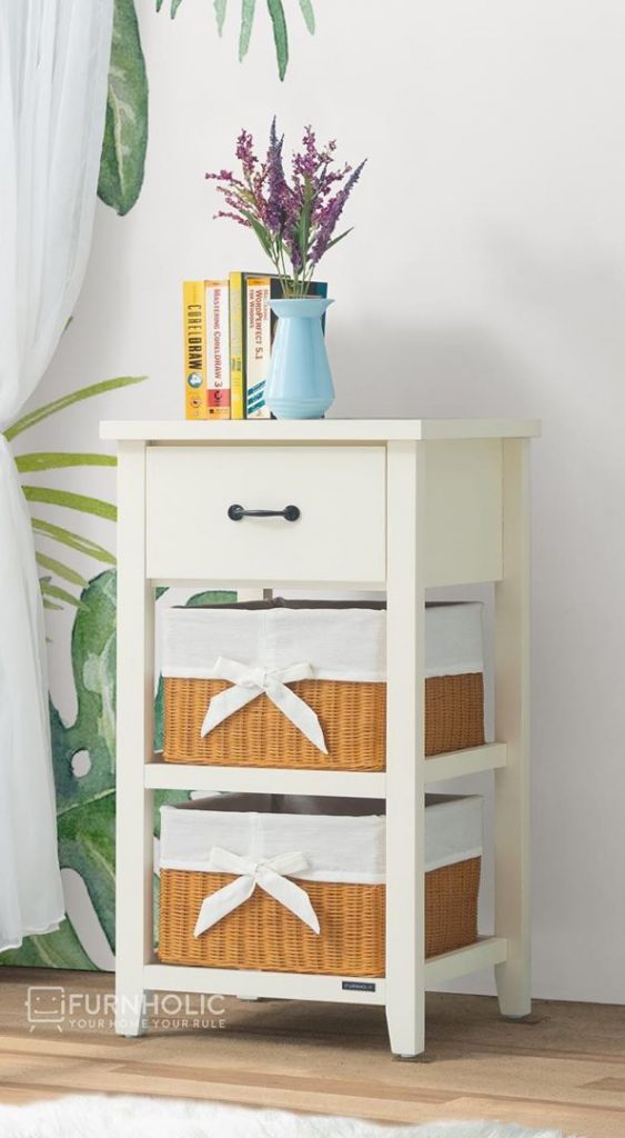 30 Gorgeous Bedside Table Ideas for Your Bedroom 2019 - Page 18 of 30