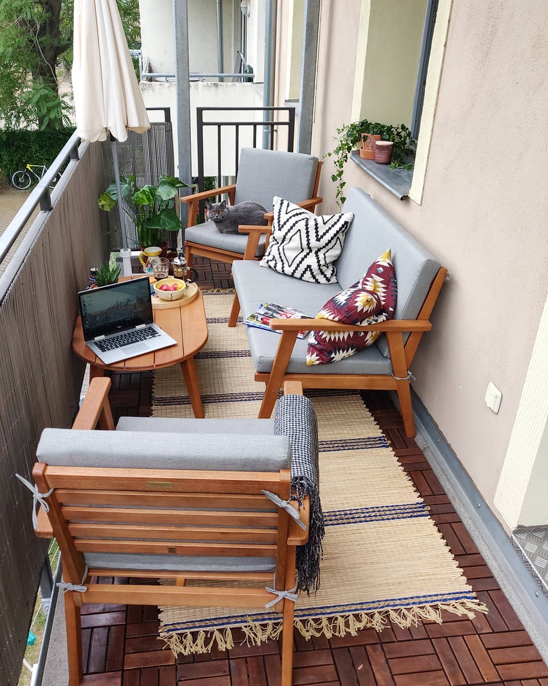 40 Cozy Balcony Ideas and Decor Inspiration 2019 - Page 38 of 41 - My Blog