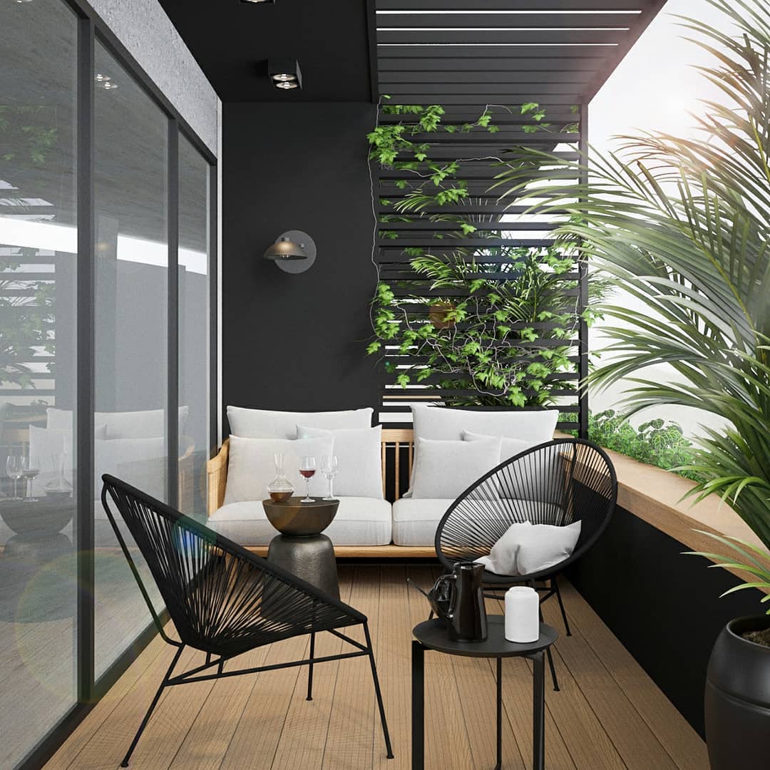40 Cozy Balcony Ideas and Decor Inspiration 2019 - Page 40 of 41 - My Blog