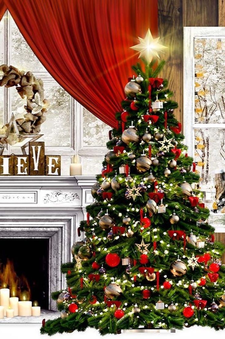 30+ Gorgeous Christmas Tree Decoration Idea You Should Try This Year ...