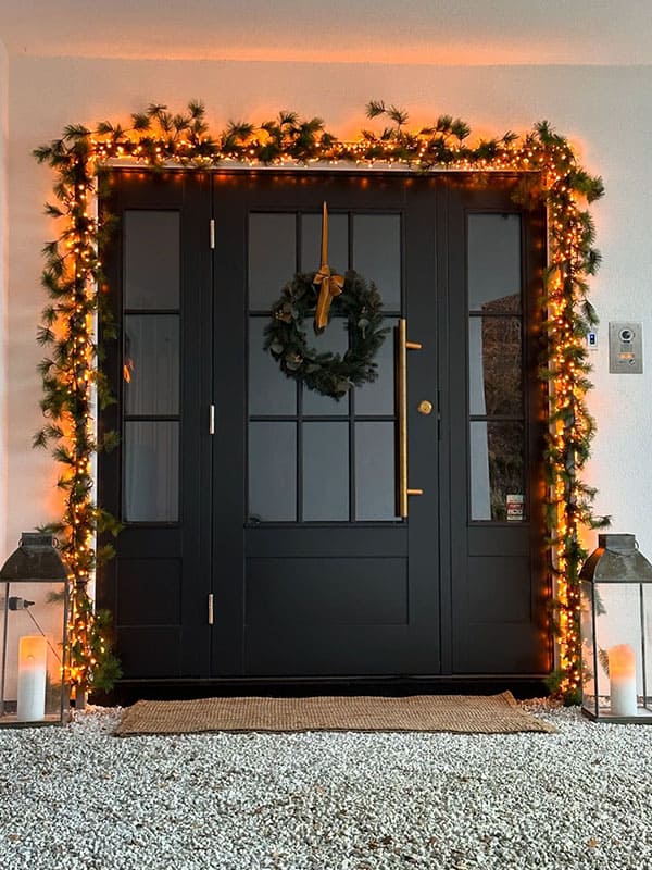 christmas door decorations easy