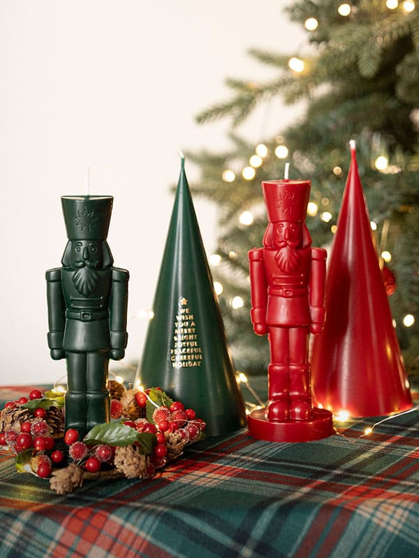 nutcracker decorative christmas candles