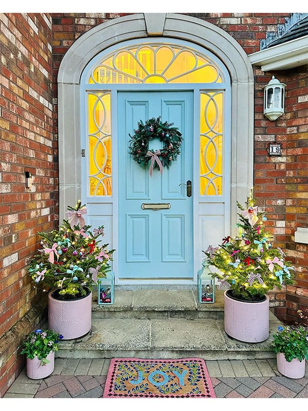 xmas wreaths for front door