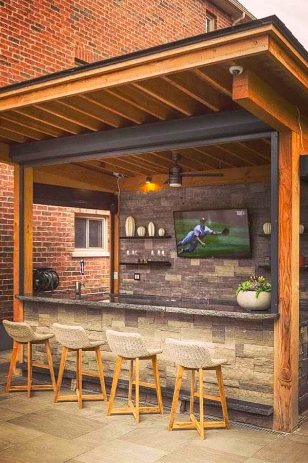 Patio Ideas - Outdoor Bar