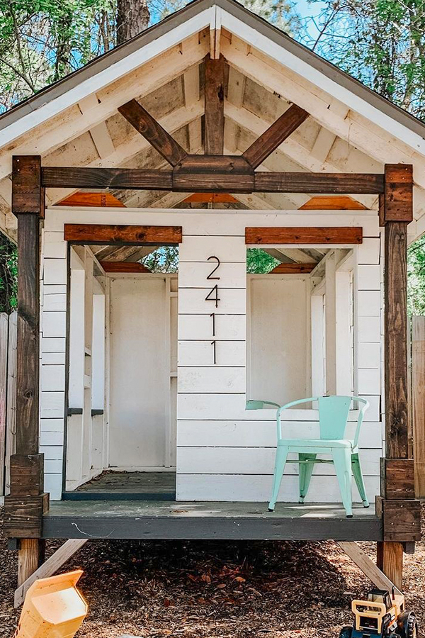 backyard playhouse kit