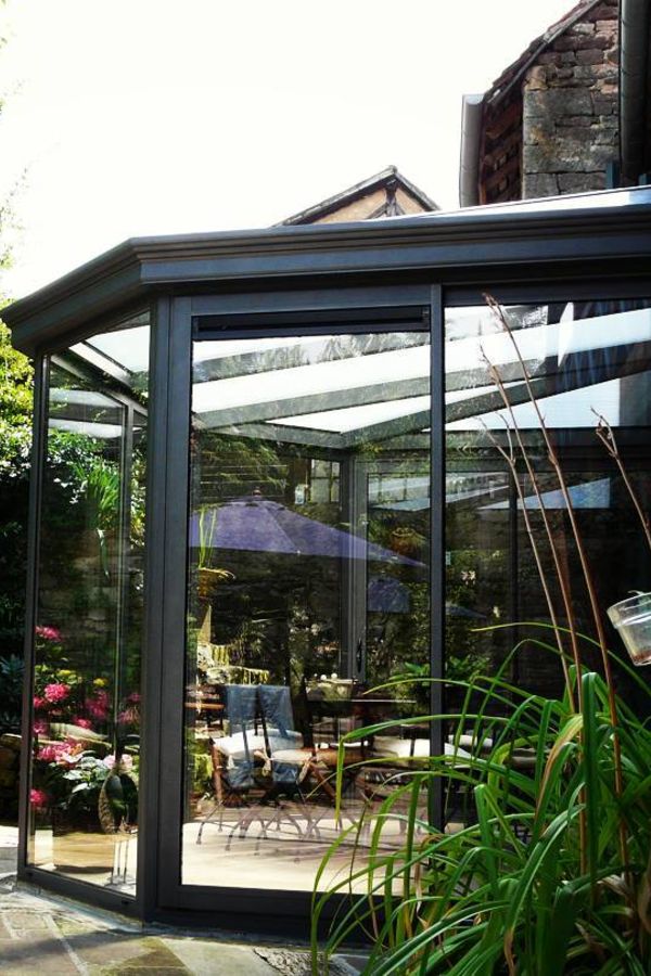 glass patio