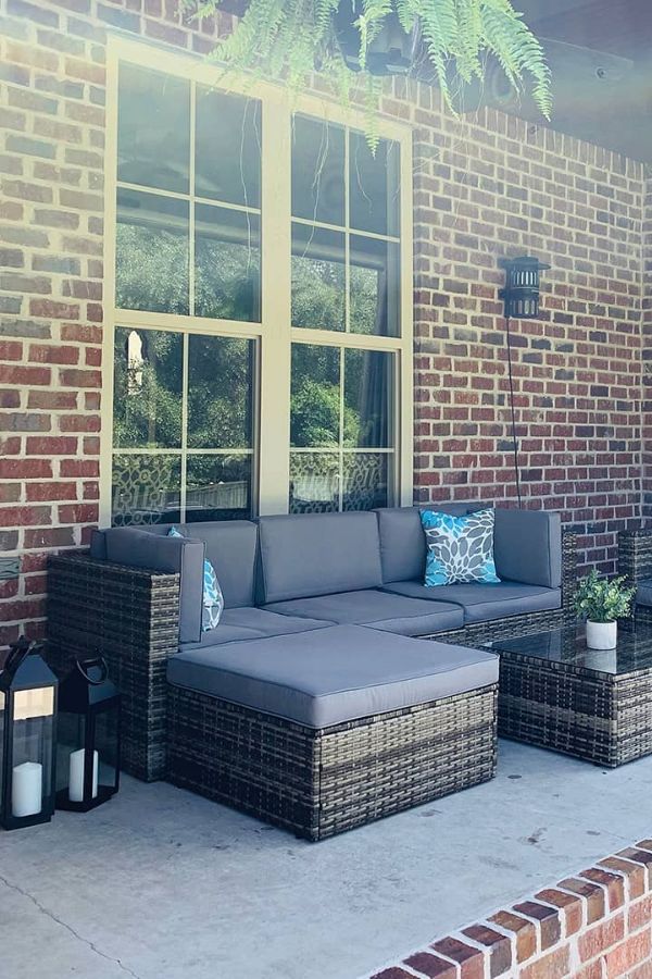 patio sectional couch
