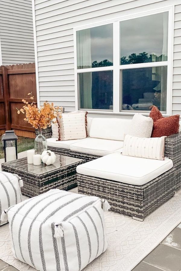 patio sectional set